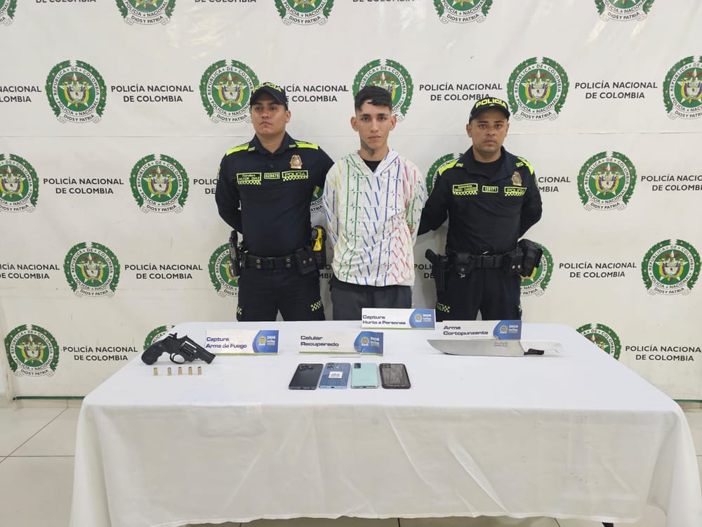 Policía de Bucaramanga capturó a 'Maycol' imagen de la publicación