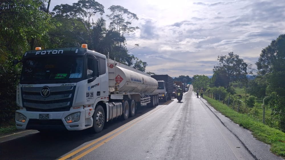 Segundo día de bloqueos en la Troncal del Magdalena Medio imagen de la publicación