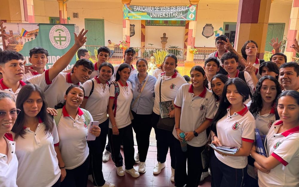 Quinta Feria Universitaria en la provincia Guanentina imagen de la publicación