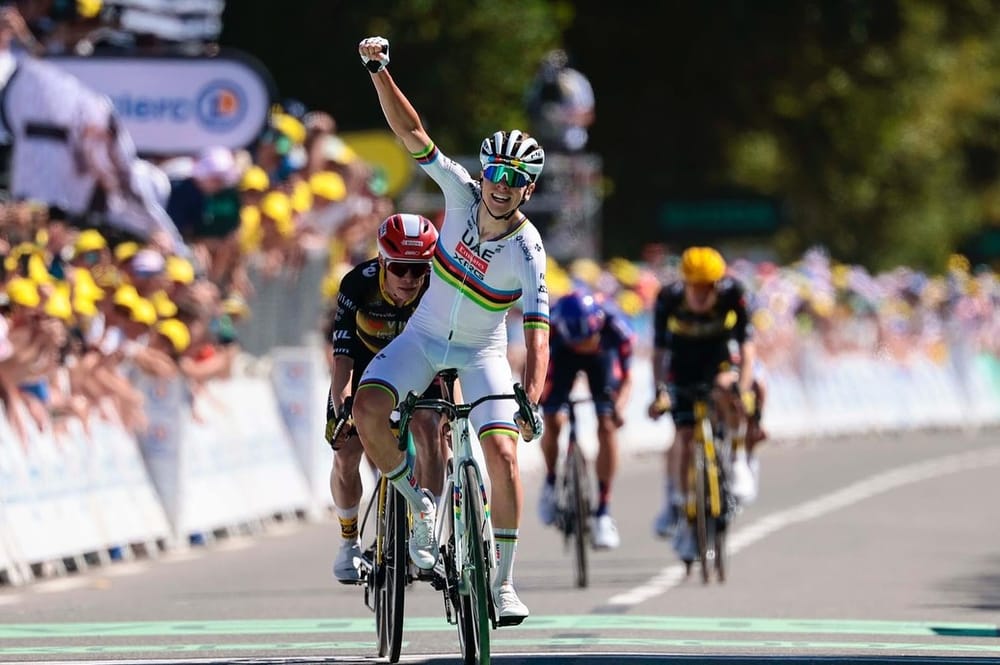 Nueva demostración de Pogacar en el Tour imagen de la publicación