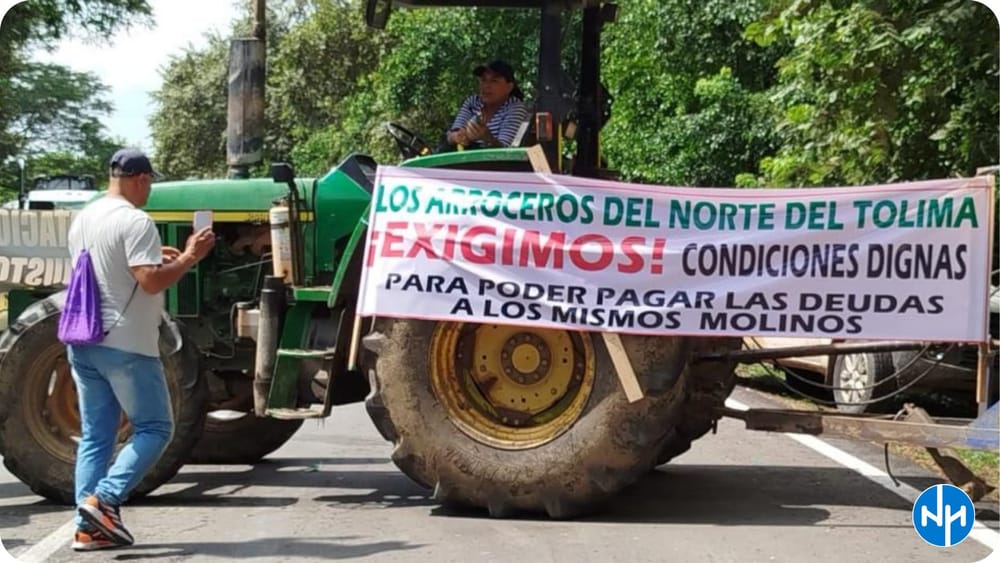 MinAgricultura pide a los arroceros levantar bloqueos para continuar en la negociación imagen de la publicación