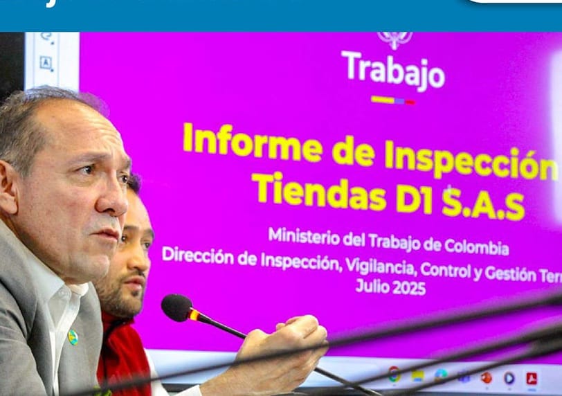 El Ministerio de Trabajo realizó una inspección durante 10 días a 263 tiendas D1. Esto encontraron. imagen de la publicación
