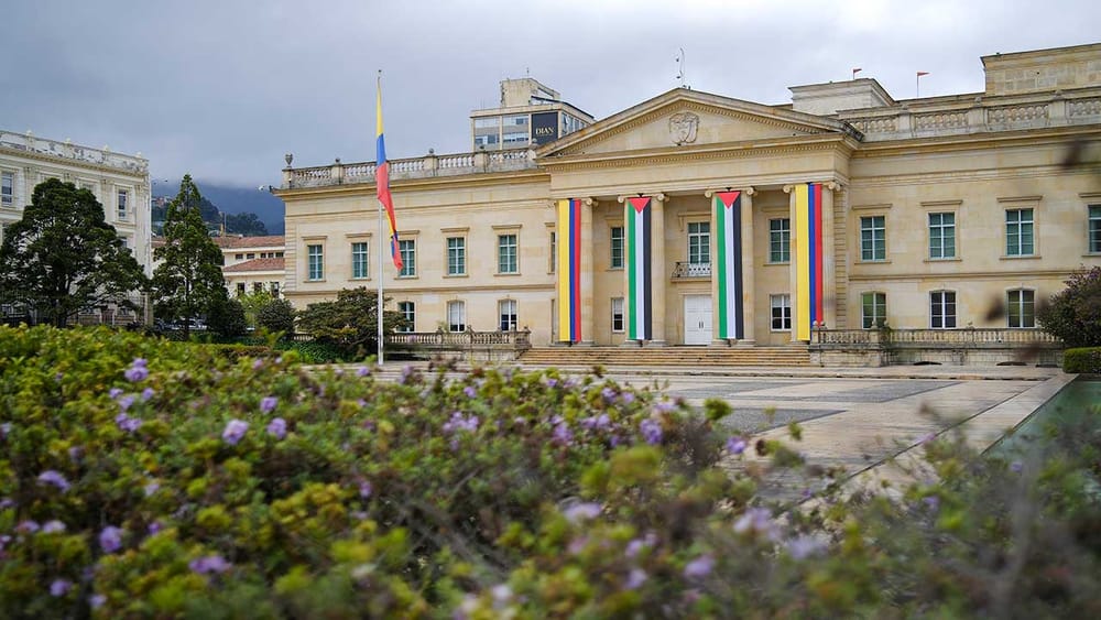 Esta es la razón por la que Petro ordenó izar la bandera de Palestina en la Casa de Nariño imagen de la publicación
