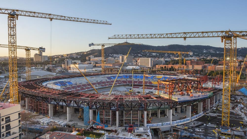 El Camp Nou cada vez más lejos de ser la casa del Barcelona de nuevo imagen de la publicación
