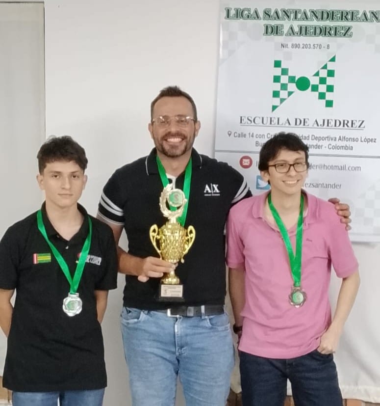 Ganadores Campeonato Departamental de Ajedrez imagen de la publicación