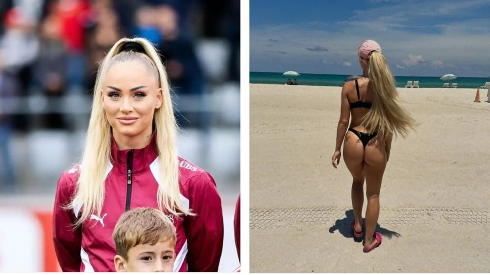 Alisha Lehmann, la estrella de la Eurocopa Femenina que causa furor dentro y fuera del campo en Suiza imagen de la publicación
