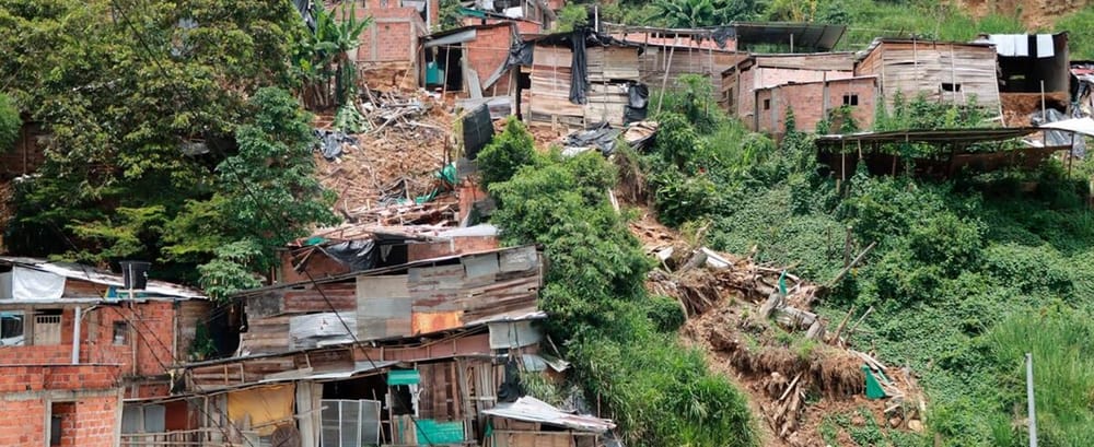 Siete comunas en peligro por amenazas de deslizamiento imagen de la publicación