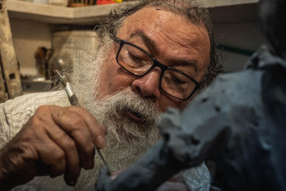 Pintor y escultor Jaime Guevara espera reunirse con el gobernador imagen de la publicación