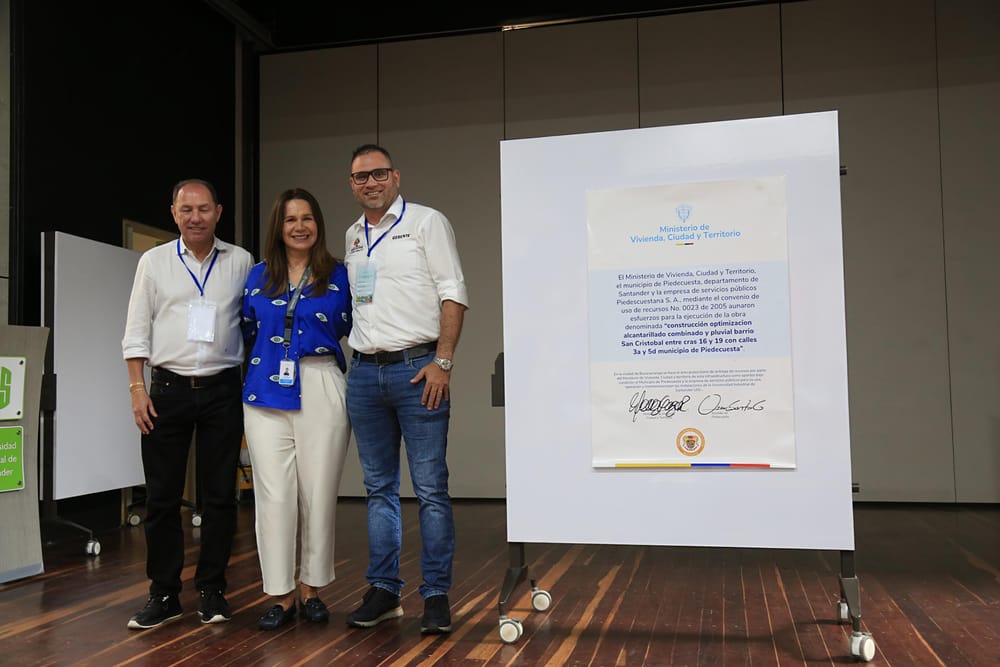 Gobierno Nacional invertirá más de $60.000 millones en alcantarillado para cuatro municipios de Santander imagen de la publicación