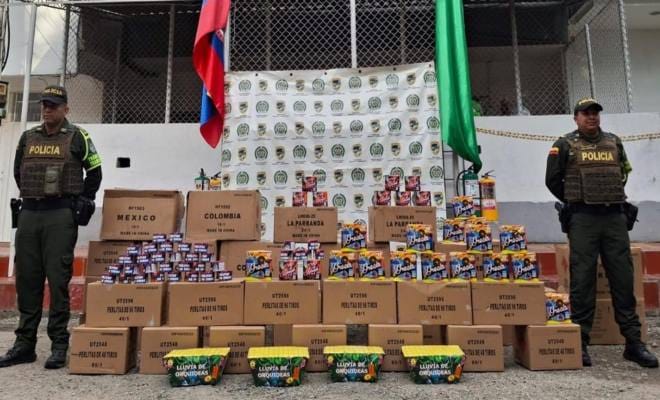 Incautan millonario cargamento de pólvora vía Bucaramanga- San Alberto imagen de la publicación