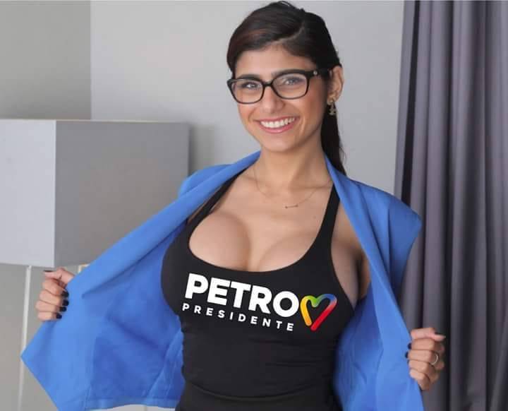 '¡Yo también quiero ir!’: Mia Khalifa se suma a la causa de Petro y reviven el rumor de que es su hija imagen de la publicación