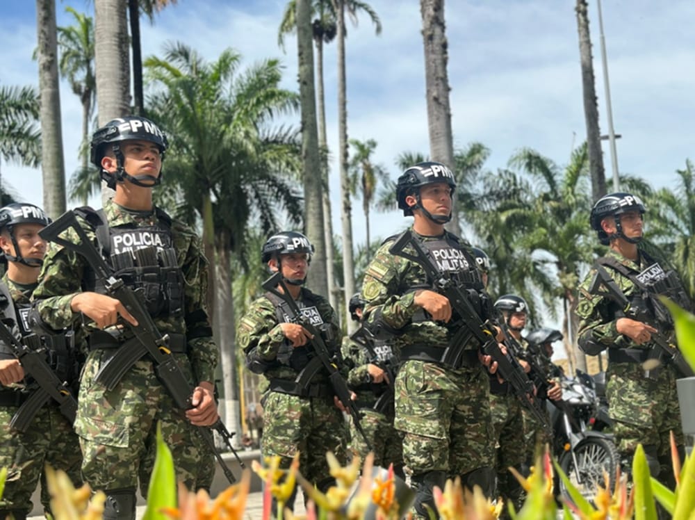 Policía Militar desplegada para brindarle seguridad a Bucaramanga imagen de la publicación