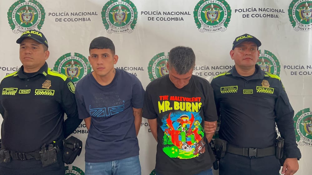 Capturados luego de hurtar celular a una mujer en Bucaramanga imagen de la publicación