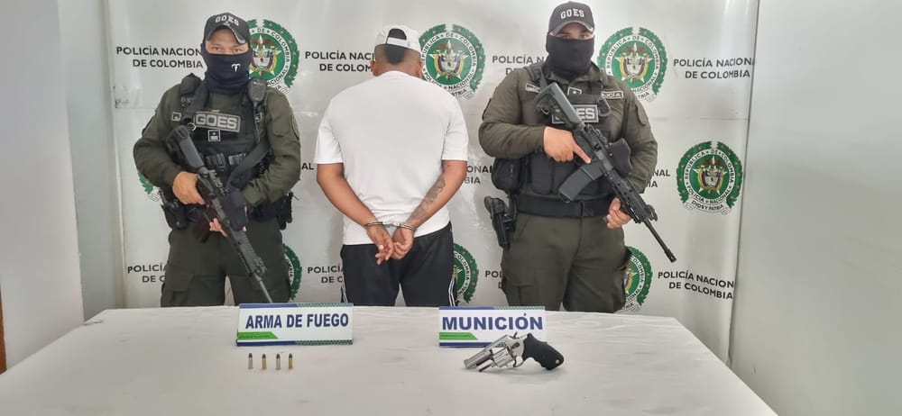Capturado por fabricación y porte de arma de fuego imagen de la publicación