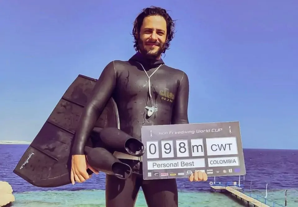 Murió el apneísta Cristian Castaño Villa imagen de la publicación