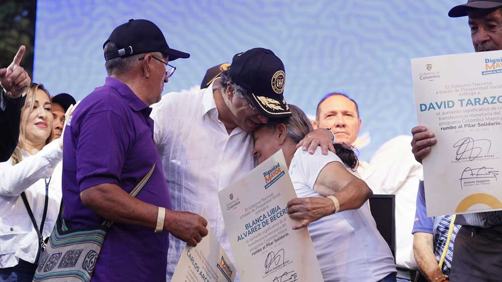 “Cada anciano de Santander contará con su pilar solidario”, Petro desde Bucaramanga imagen de la publicación