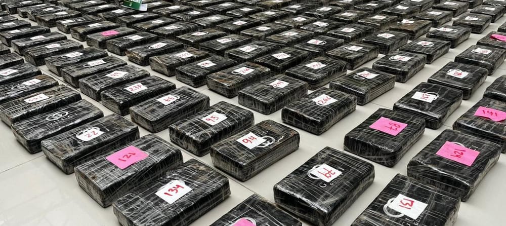 Cifras récord en incautación de cocaína en 20 años reportó la Policía colombiana imagen de la publicación