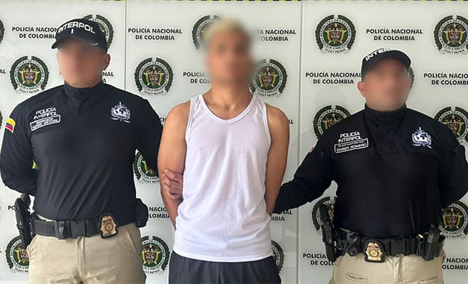 Capturado en Santander integrante del Tren de Aragua imagen de la publicación