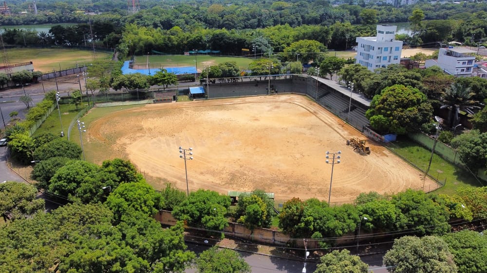 Adecuaciones en el estadio de sóftbol Joaquín Barros Machuca de Barrancabermeja imagen de la publicación
