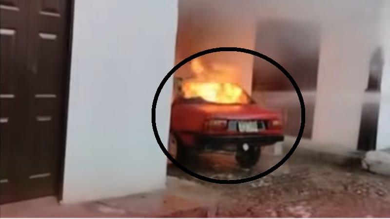 Pánico generalizado en centro histórico de Girón imagen de la publicación