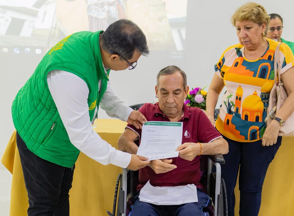 Girón cobija con subsidios a más adultos mayores imagen de la publicación