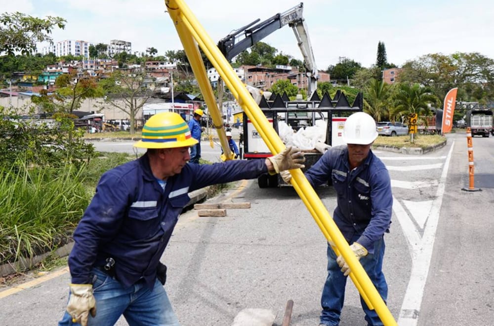 Por fin iluminarán vía entre Palonegro y  Lebrija imagen de la publicación