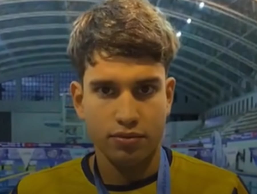 Nadador santandereano  se bañó con plata en Mundial de Tailandia imagen de la publicación