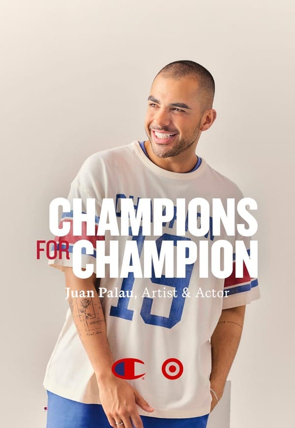 Juan Palau hace historia como imagen global de Champion imagen de la publicación