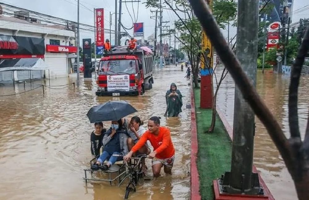 Tifón Kajiki inunda la isla de Hainan en China imagen de la publicación