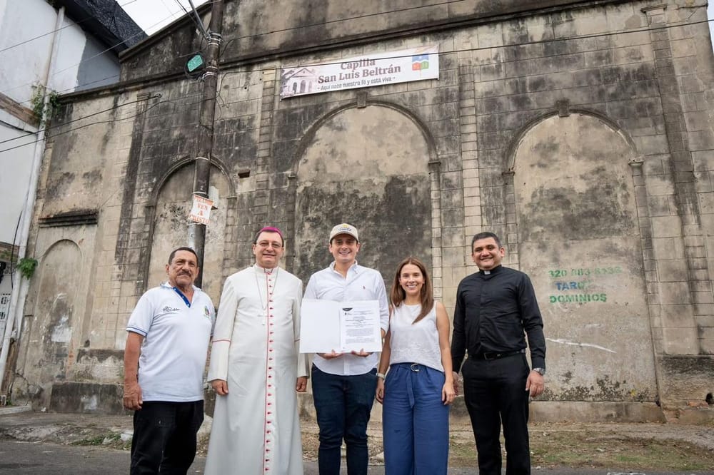 Capilla San Luis Beltrán será restaurada como patrimonio histórico y espiritual de Barrancabermeja imagen de la publicación