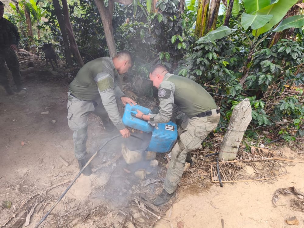 Ejército incautó más de 170 kilos de explosivos imagen de la publicación