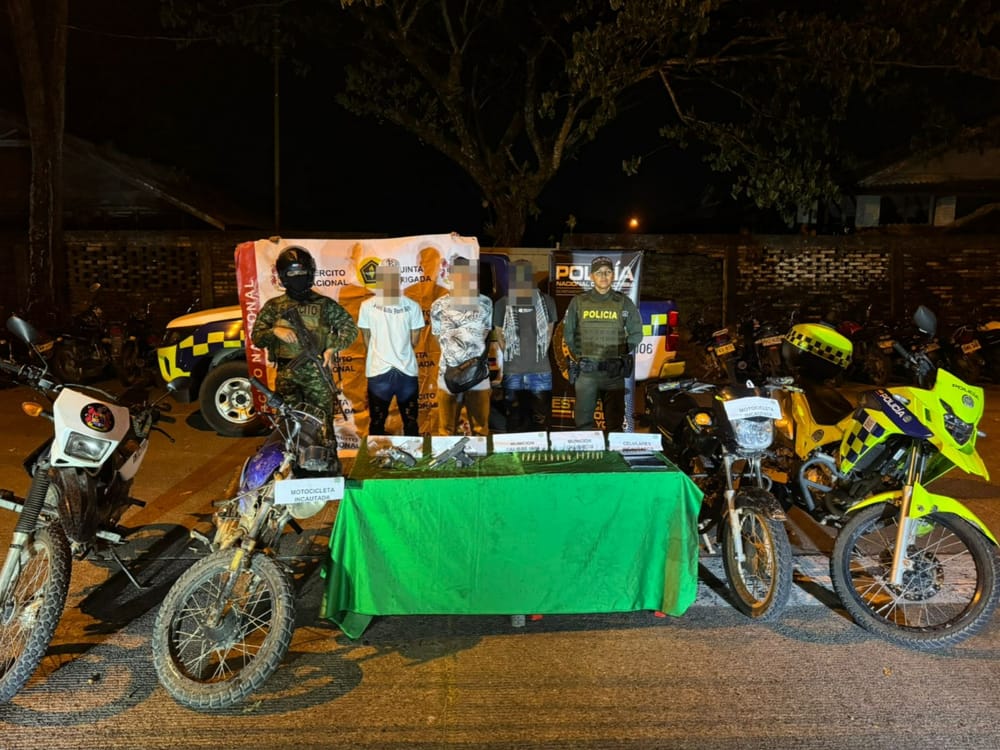 Capturan a tres presuntos integrantes del Clan del Golfo imagen de la publicación