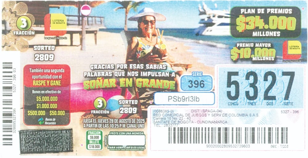 Falsificación masiva de billetes de lotería imagen de la publicación