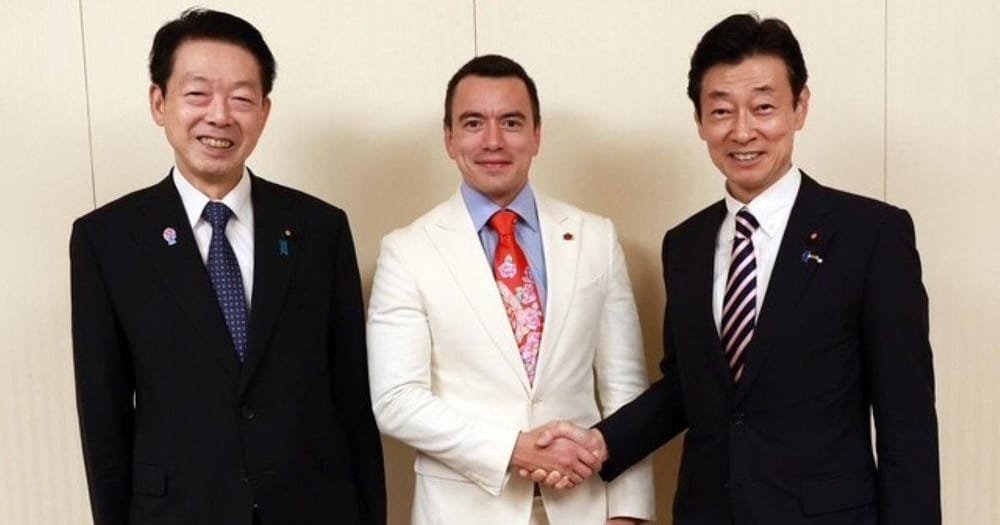 Noboa consolida alianza con Japón para comercio, seguridad y energías renovables imagen de la publicación