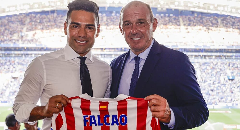Falcao fue homenajeado en amistoso entre Porto y Atlético de Madrid imagen de la publicación