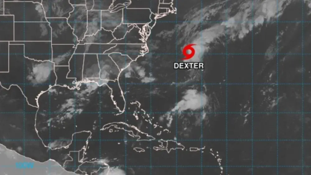 La tormenta tropical Dexter agita el Atlántico y eleva la alerta por oleajes peligrosos imagen de la publicación