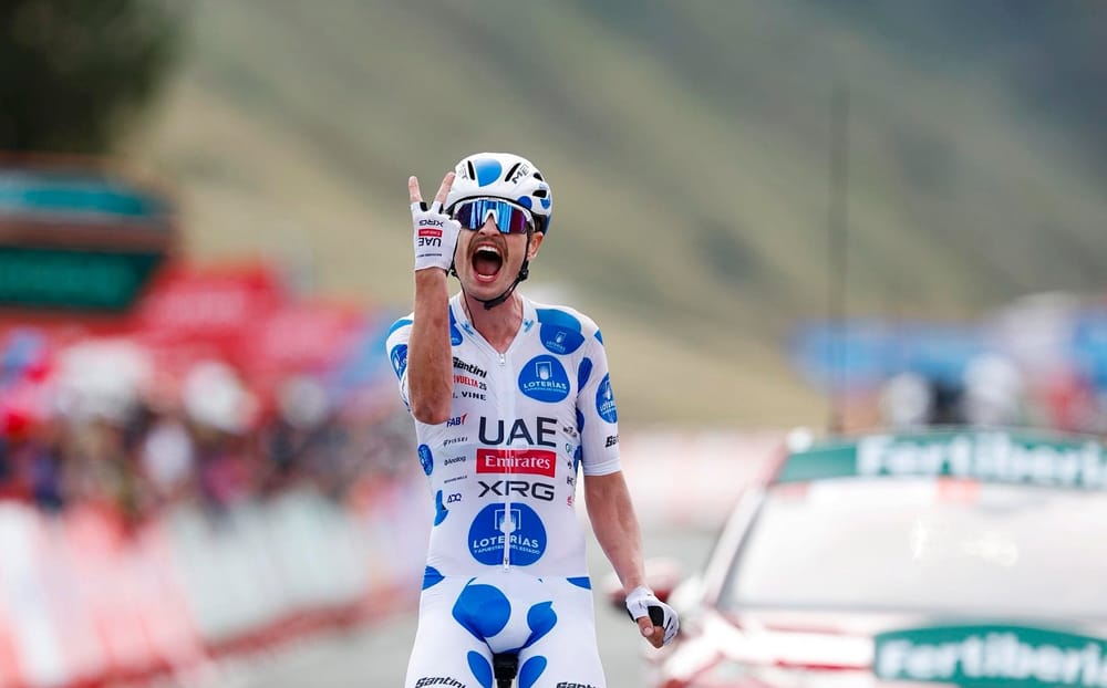 Jay Vine primero en llegar a Belagua imagen de la publicación