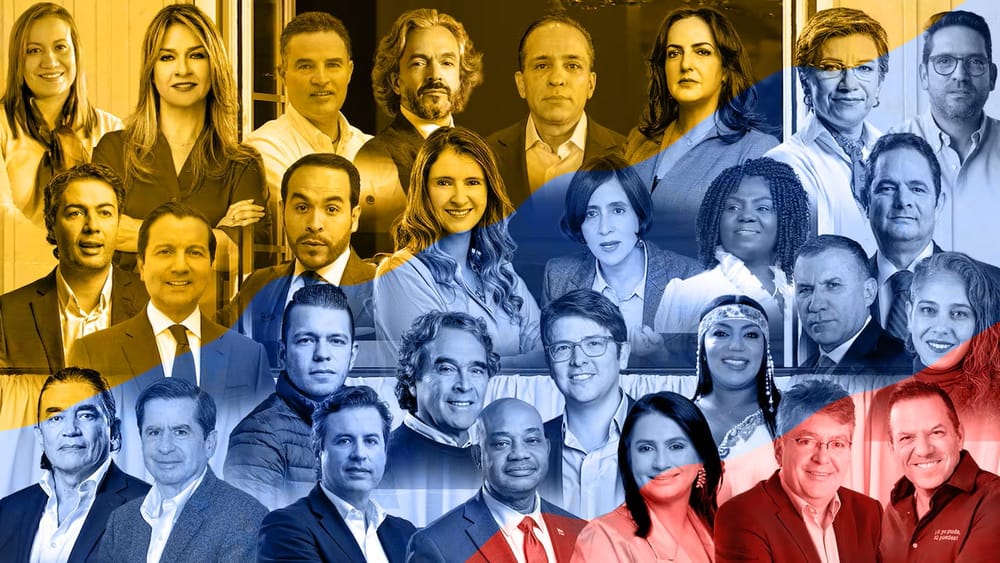Son 107 candidatos a la presidencia de Colombia imagen de la publicación