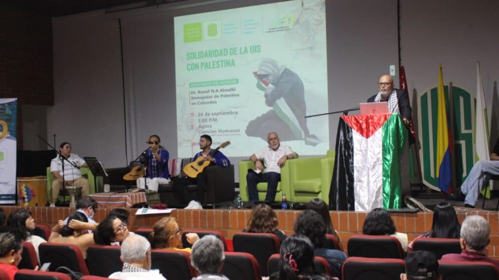 UIS abrió espacio de reflexión y solidaridad con Palestina imagen de la publicación