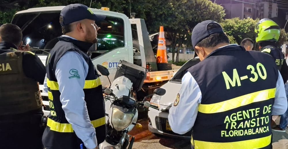 Restricción nocturna de motocicletas sigue vigente el fin de semana en Floridablanca imagen de la publicación