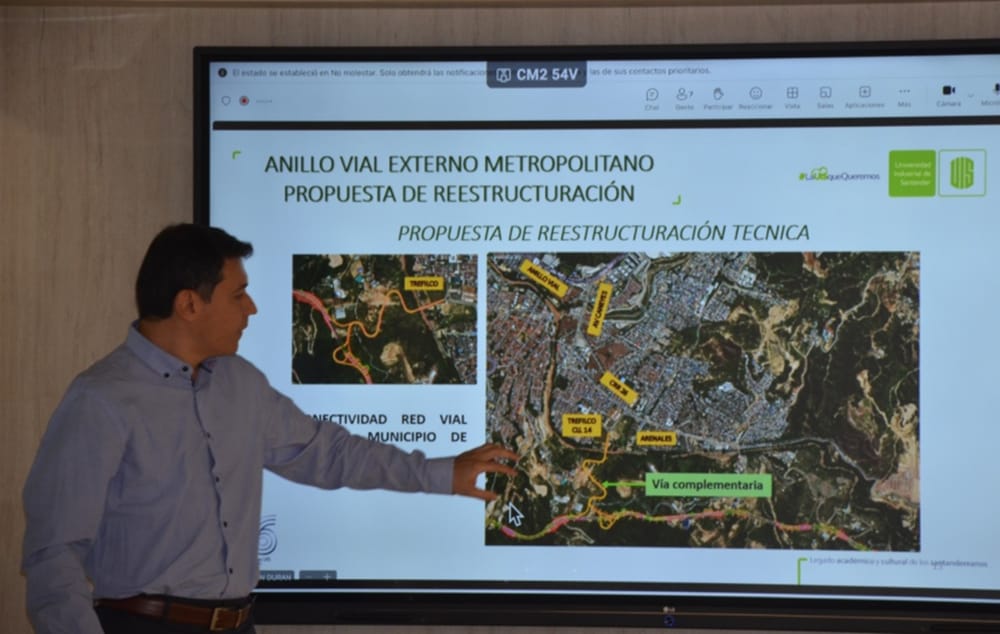 Reactivado el Anillo Vial Externo Metropolitano de Bucaramanga imagen de la publicación
