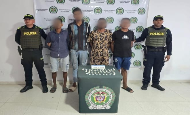 Capturados por en flagrancia por tráfico de estupefacientes imagen de la publicación