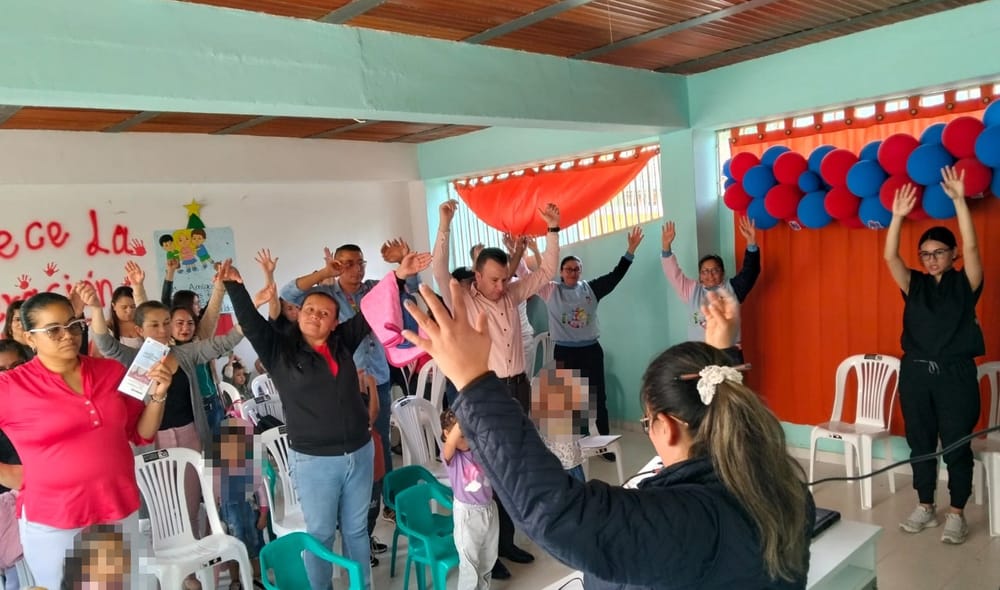 Jornada pedagógica y de sensibilización en Onzaga (S) imagen de la publicación
