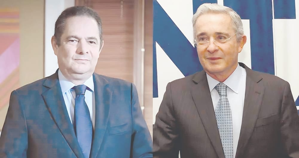 Unión del expresidente  Uribe y Vargas Lleras imagen de la publicación