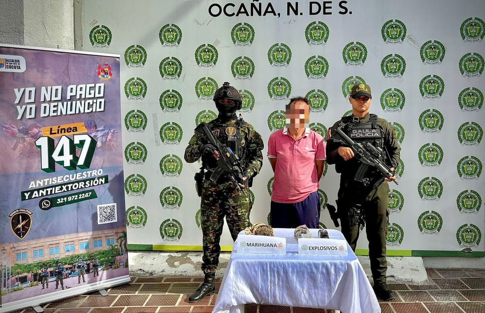 Capturan a 'Caliche', presunto explosivista del ELN en Norte de Santander imagen de la publicación