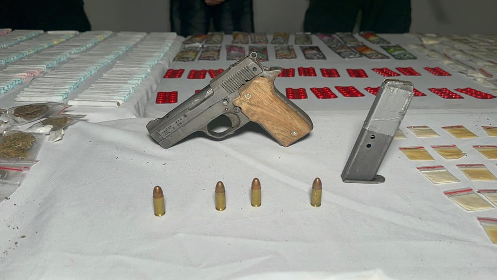 Joven fue detenido con arma de fuego y más de 10.000 dosis de estupefacientes imagen de la publicación