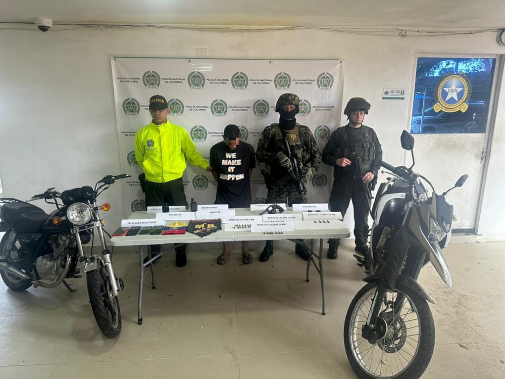 Capturado presunto integrante de la Estructura 33 en Norte de Santander imagen de la publicación