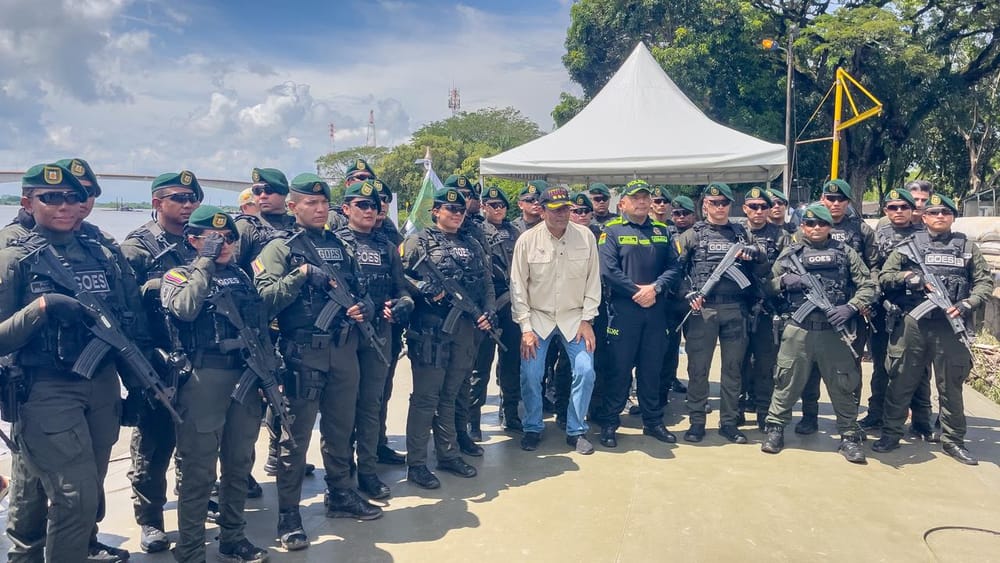 Acción unificada de la Gobernación por la seguridad del Magdalena Medio imagen de la publicación