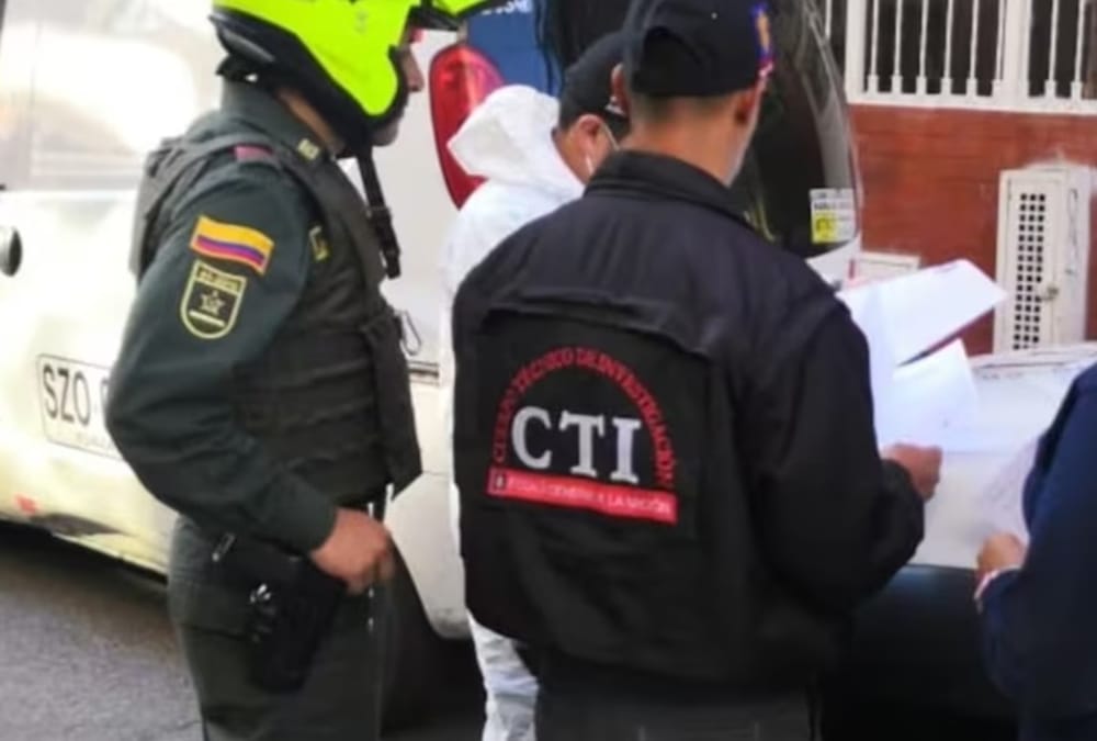 Cabeza humana arrojada en un termo envuelto en una  bolsa negra imagen de la publicación