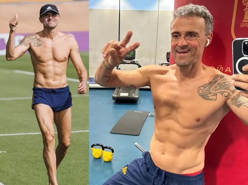 Luis Enrique, el técnico que desafía la edad: la disciplina y el estilo de vida que lo mantienen en forma a los 55 años imagen de la publicación